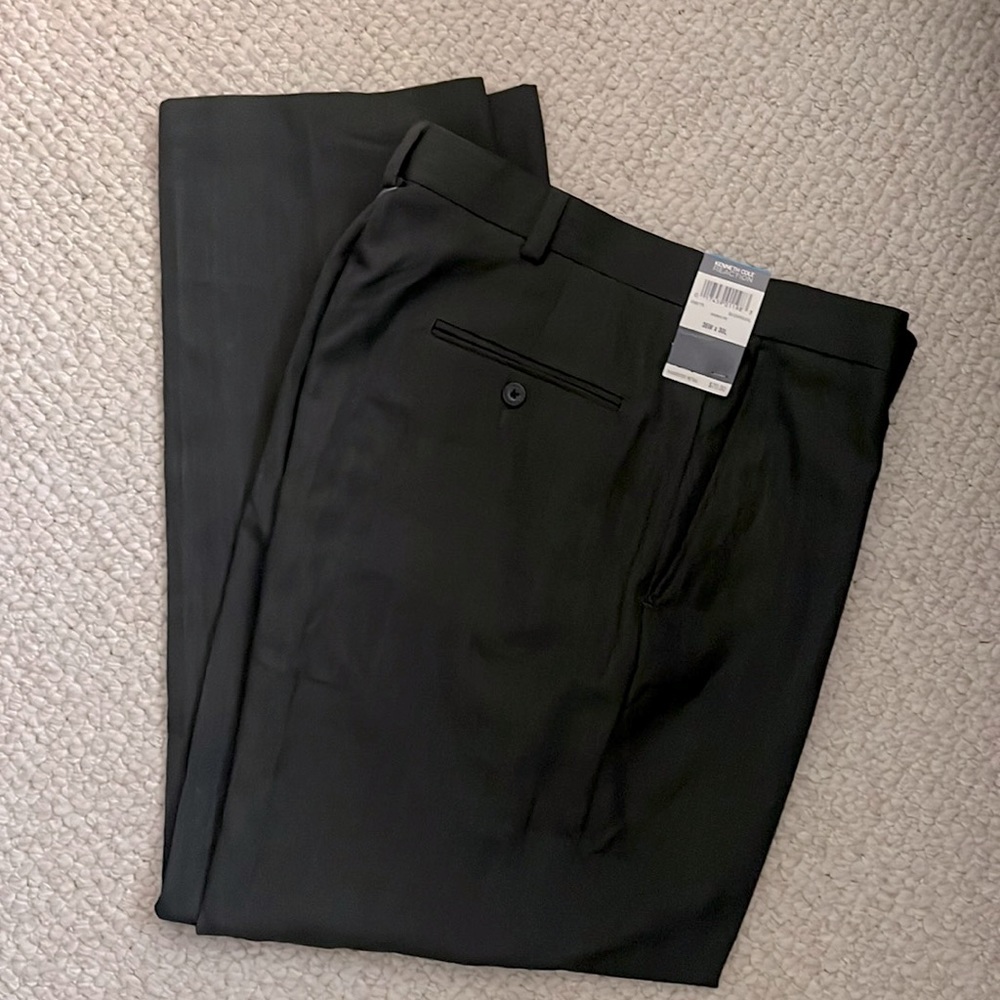 NWT Men’s dress pants, 36W x 30L, charcoal